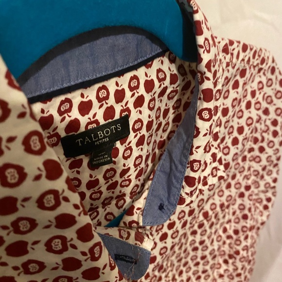 Talbot Apple Pattern top - Picture 5 of 5